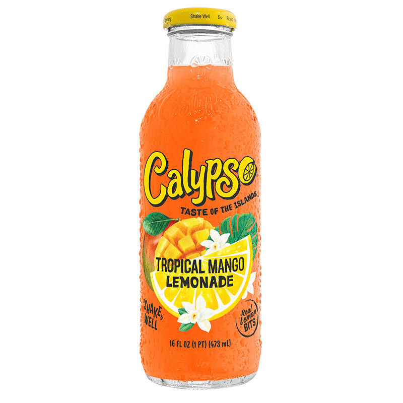 Calypso Lemonade Tropical Mango 473ml*12