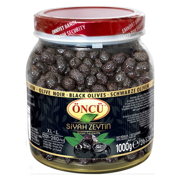 Oncu Black Olives Dried XL-L 1000g*6