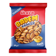 Ulker Badem Cracker Plain 38g*20