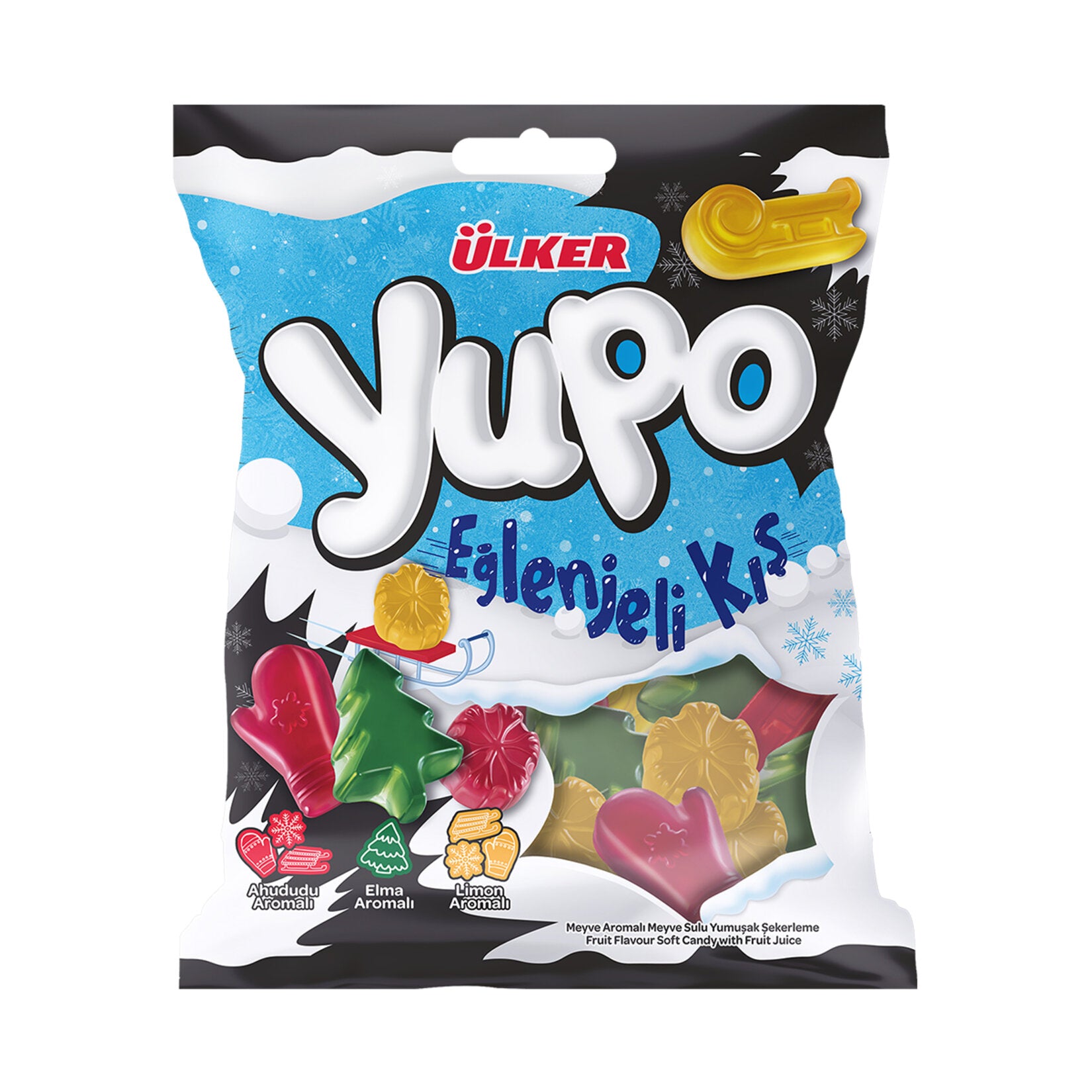 Ulker Yupo Fun Winter Jelly 80g*24