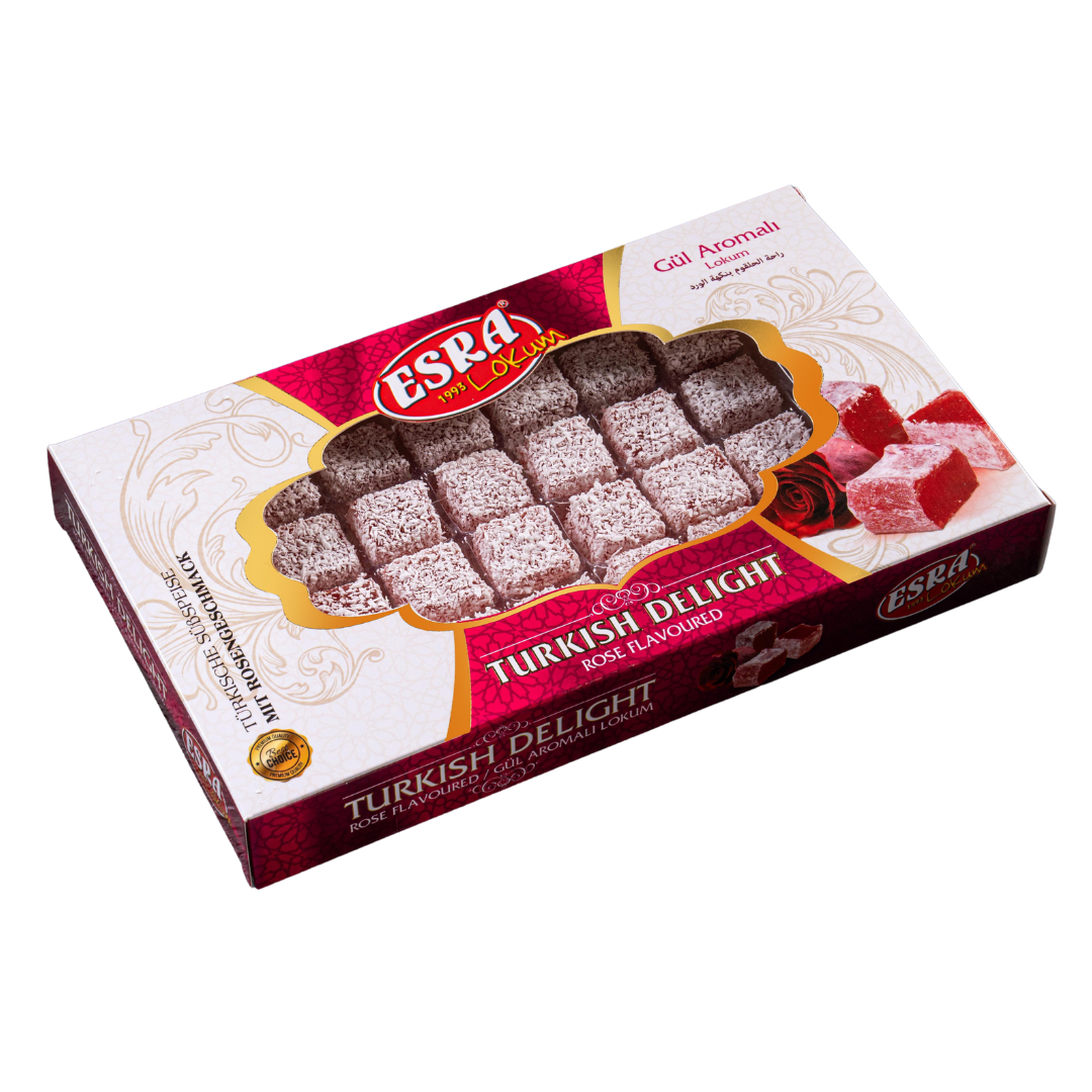 Esra Turkish Delight Rose 350g*12
