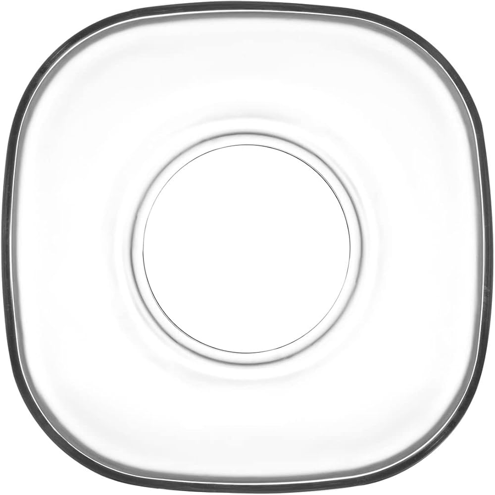 Lav Zen277 Square Tea Glass Saucer 6pcs*12