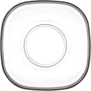 Lav Zen277 Square Tea Glass Saucer 6pcs*12