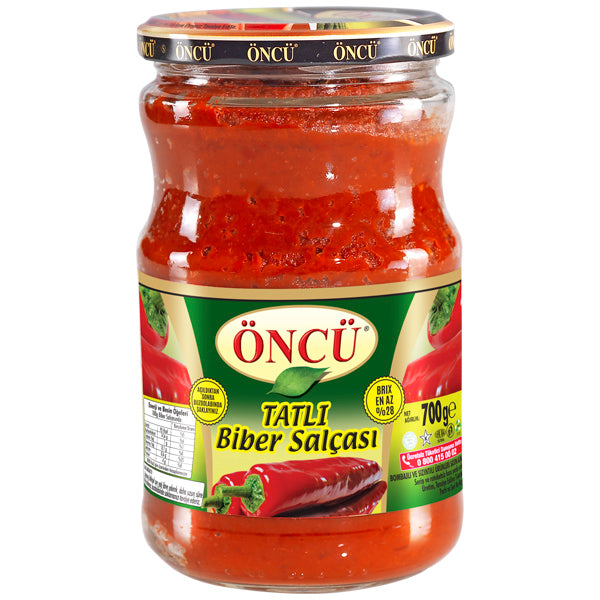 Oncu Sweet Pepper Pastee 700g*12