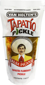 Van Holtens Jumbo Tapatio Pouched Pickle*12