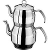 Inter Kosem Turkish Tea Pot Steel Medium