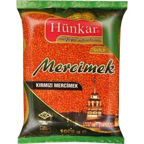Hunkar Red Lentils 1kg*16