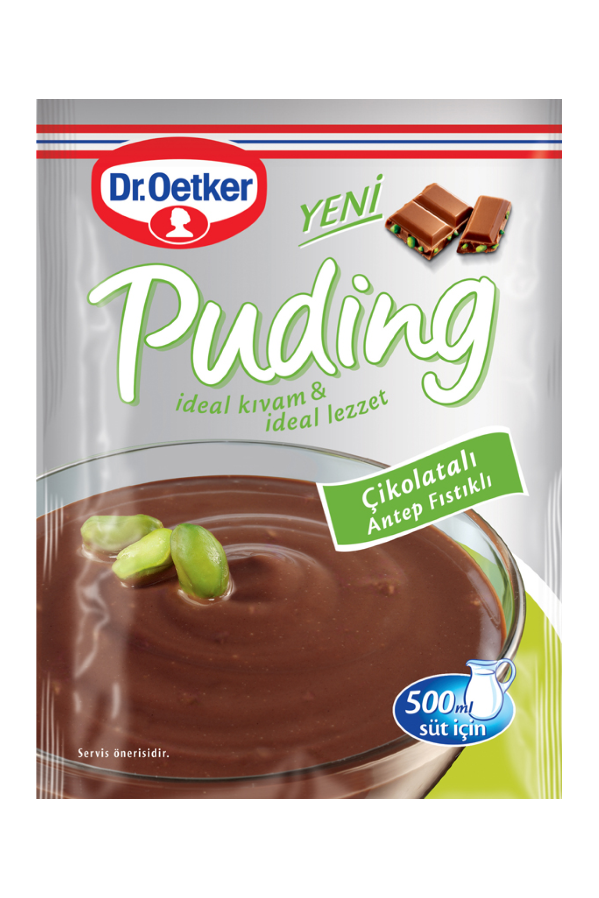 Dr Oetker Pistachio and Chocolate Pudding 100g*24