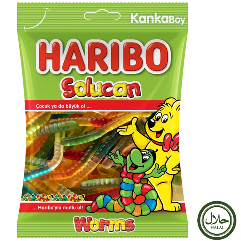 Haribo Worms 80g*24