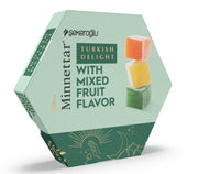 Sekeroglu Turkish Delight HEX Mixed Fruit 200g*24