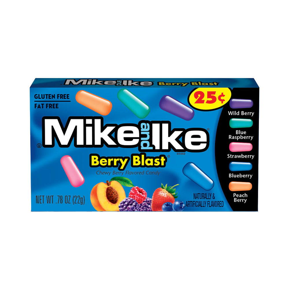 Mike&Ike Mini 22g Berry Blast*24