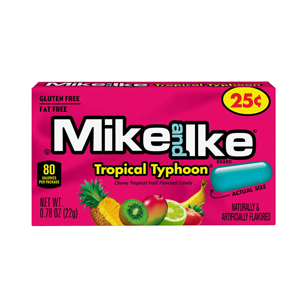 Mike&Ike Mini 22g Trop Typhoon*24