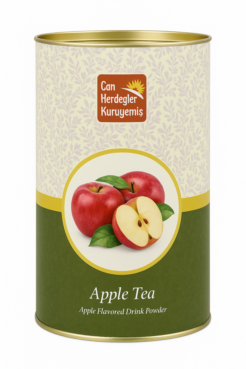 Can Kardesler Apple Tea Powdered TIN 250g*12
