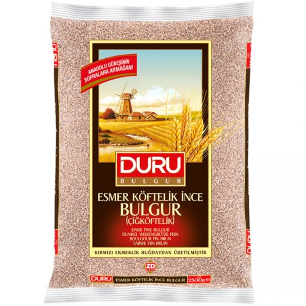Duru Bulghur - Dark Fine Esmer Koftelik 1kg*12