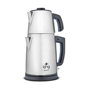 King Tealuxe Turkish Tea Machine Stainless Steel