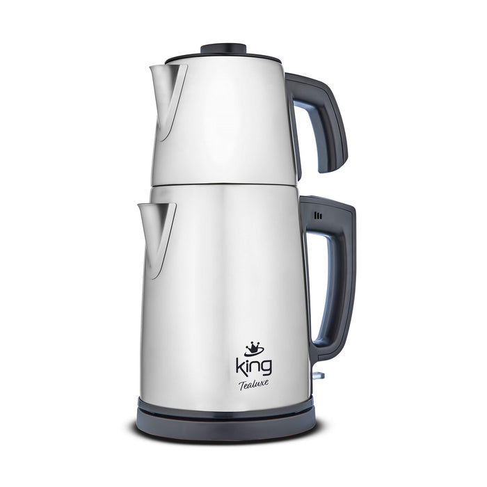 King Tealuxe Turkish Tea Machine Stainless Steel