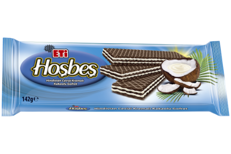 Eti Hosbes Wafer Coconut 142g*20