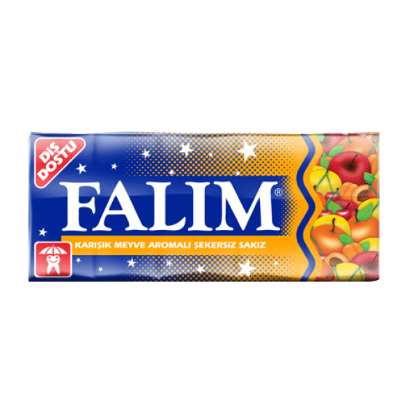 Falim Fruit Bubblegum 5pcs*20