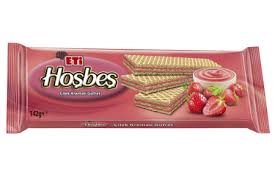 Eti Hosbes Wafer Strawberry 142g*20