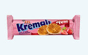 Eti Kremali Biscuit Strawberry 61g*24