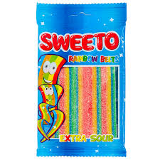 Sweeto Rainbow Belts 80g*12