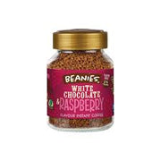 Beanies Jar White Choc Rasp 50g*6
