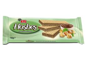 Eti Hosbes Wafer Hazelnut 142g*20