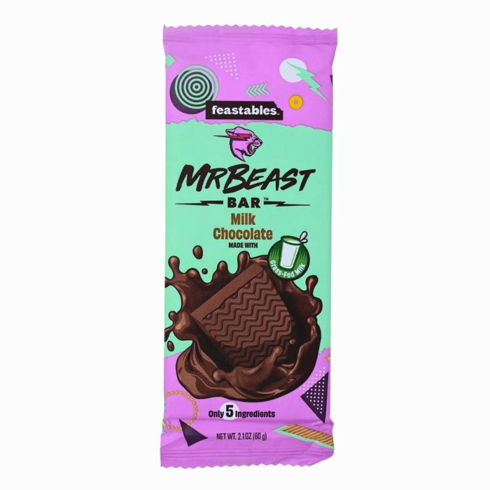 Mr Beast Bar Milk Chocolate 60g*10
